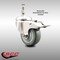 Service Caster 3 Inch 316SS Gray Polyurethane Swivel 12mm Stem Caster Total Lock Brake SCC SCC-SS316TSTTL20S314-PPUB-M1215 - alternate 2